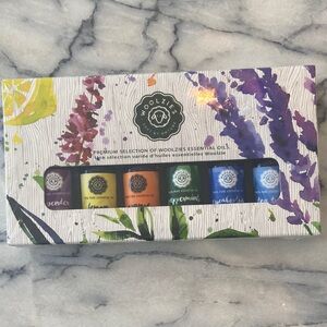 Essential Oils Set-Lavender, Orange, Lemon, Peppermint, Eucalyptus,Tea Tree. NIB